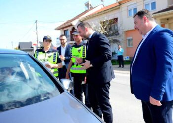 Превентивни активности на СВР Струмица кон возачите – се вклучи и министерот Панче Тошковски