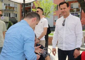 Во пресрет на Светскиот ден на здравјето, ВМРО-ДПМНЕ организираше пункт за здравствени консултации