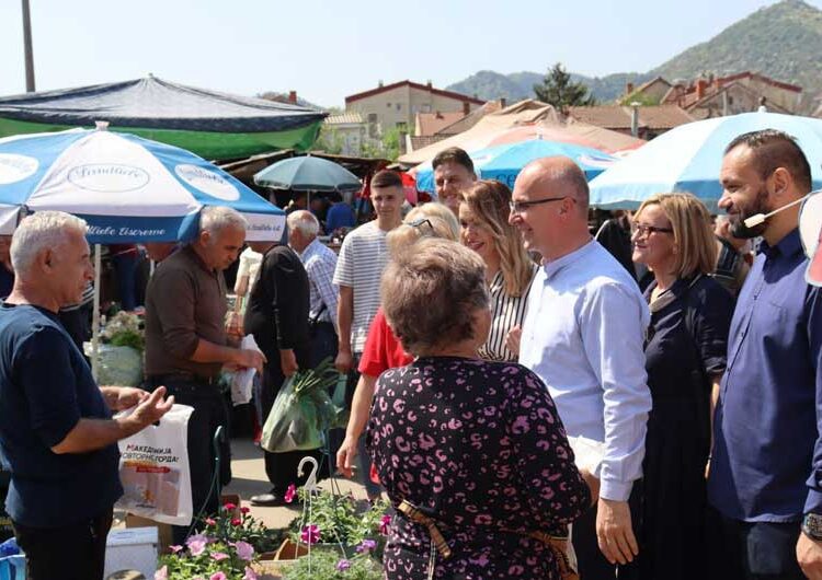 ВМРО-ДПМНЕ ја промовираше програмата на кандидатката за претседател Гордана Силјановска Давкова