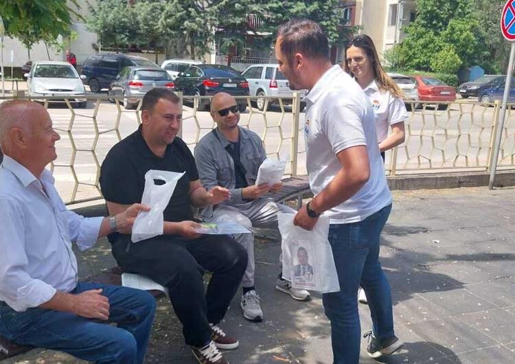 Миле Цеков им се заблагодарува на граѓаните од општините Радовиш и Конче за поддршката