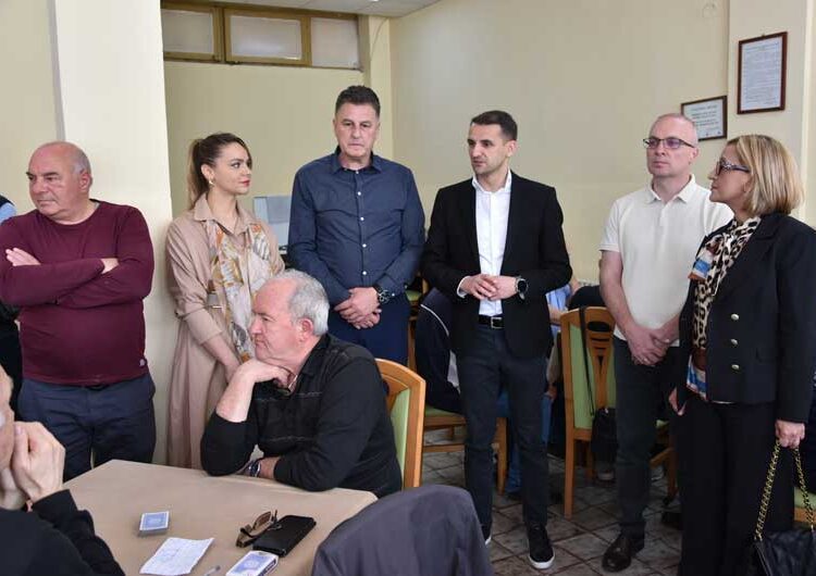 Министерот за труд и социјална политика Ѓоко Велковски е во Струмица