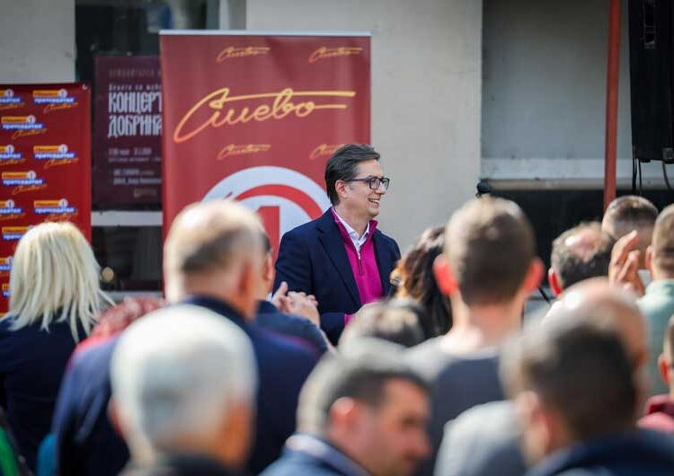 Стево Пендаровски имаше средби со жители на Ново Село, Босилово и Василево