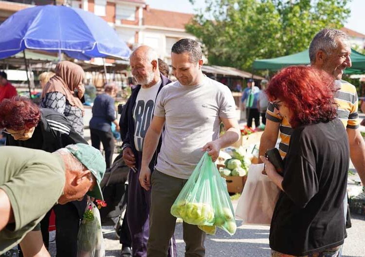 Филипче и Цветков меѓу продавачите на земјоделски производи на пазарите во Струмица