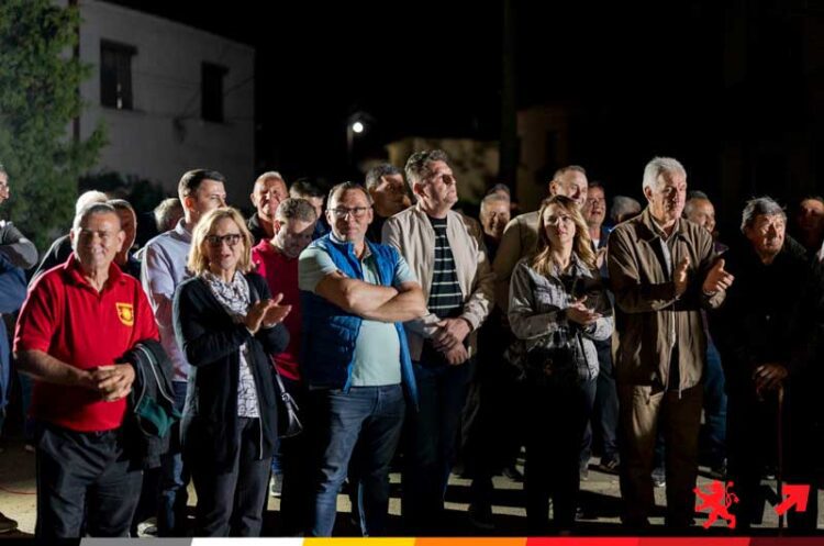 Општинскиот Изборен штаб на Гордана Силјановска Давкова во Струмица имаше средби со граѓани во Втора, Четврта и Петта Месна заедница