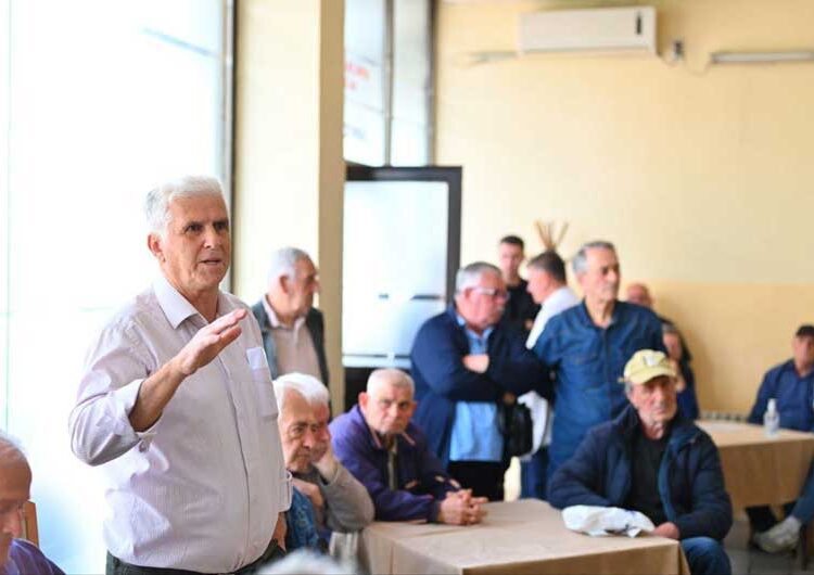 Министерот за труд и социјална политика Ѓоко Велковски е во Струмица