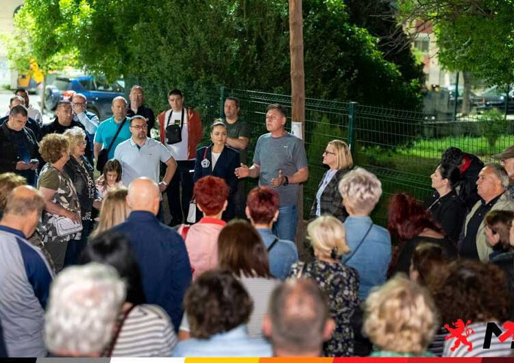 ОИШ на кандидатката за претседател Гордана Силјановска Давкова вчера и денеска продолжуваат со предизборните активности во Струмица