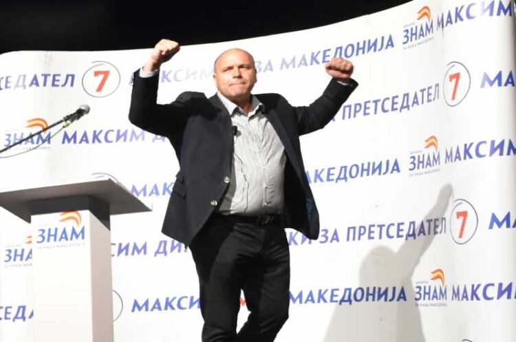 Максим Димитриевски својата претседателска кампања ја заврши во Струмица