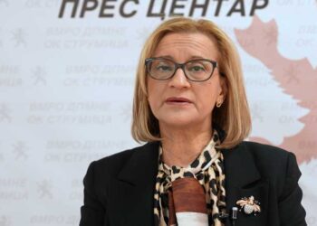 Д-р Јадранка Поцкова ги повика граѓаните во среда масовно да излезат и да гласат за нивната кандидатка Гордана Силјановска Давкова