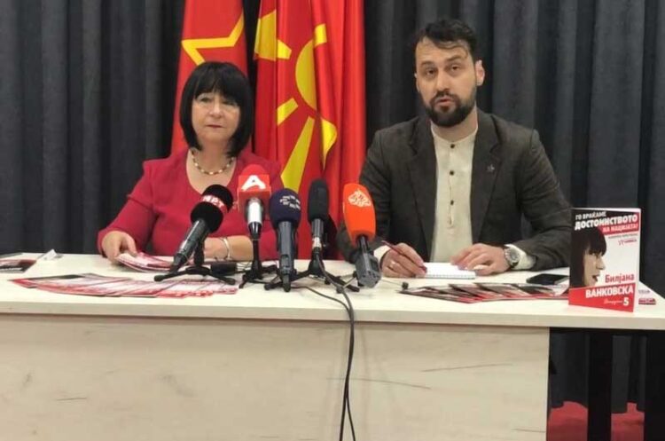 Билјана Ванковска вечерва од Струмица ќе ја започне претседателската кампања