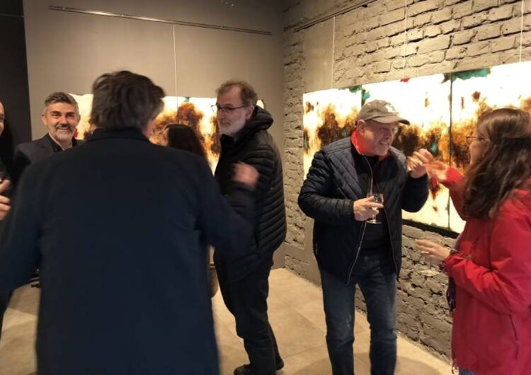 Во престижната софиска галерија [a]cube contemporary поставена изложбата „Реминисценции“ на Марјан Ѕингаров