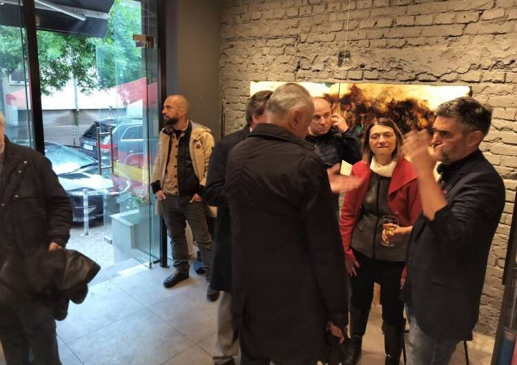 Во престижната софиска галерија [a]cube contemporary поставена изложбата „Реминисценции“ на Марјан Ѕингаров