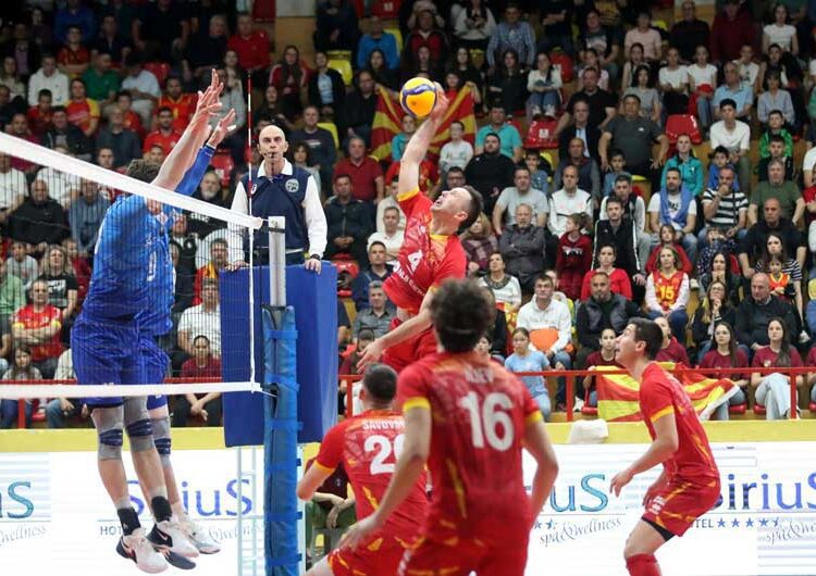 Македонија вечерва загуби во Струмица од Естонија