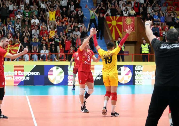 Македонија вечерва загуби во Струмица од Естонија