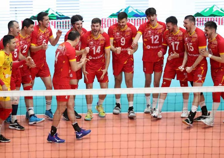 Македонија вечерва загуби во Струмица од Естонија