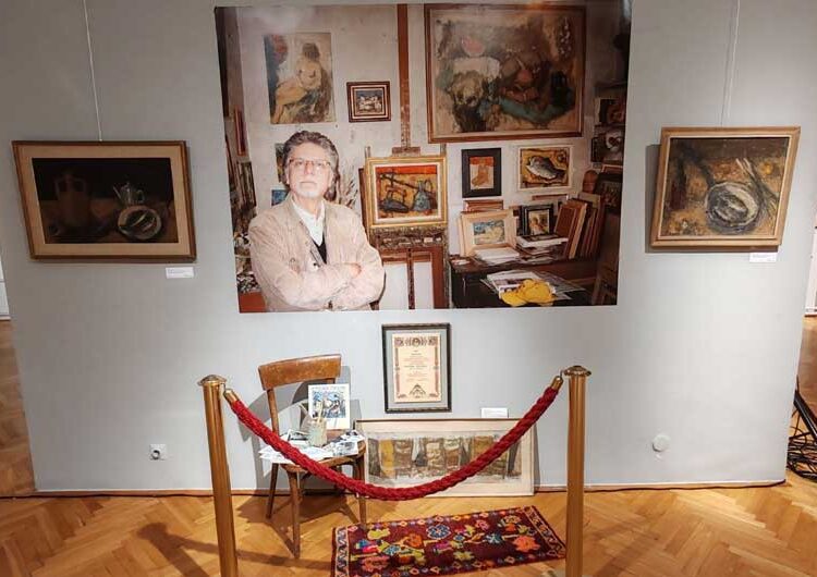 Во Белград е поставена изложба на познатиот академски сликар Стојан Пачов, родум од Струмица