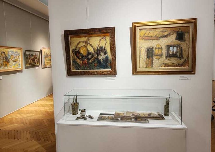 Во Белград е поставена изложба на познатиот академски сликар Стојан Пачов, родум од Струмица