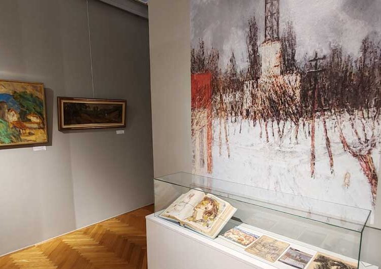 Во Белград е поставена изложба на познатиот академски сликар Стојан Пачов, родум од Струмица