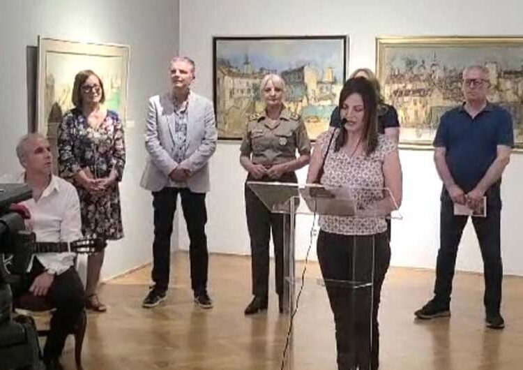 Во Белград е поставена изложба на познатиот академски сликар Стојан Пачов, родум од Струмица