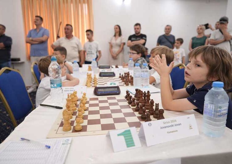 Во Струмица – Државно шаховско првенство за млади шахисти од 8 до 18 години