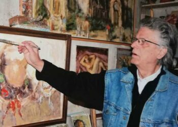 Во Белград е поставена изложба на познатиот академски сликар Стојан Пачов, родум од Струмица