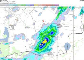 УХМР: Нестабилна облачна маса се движи кон Струмица