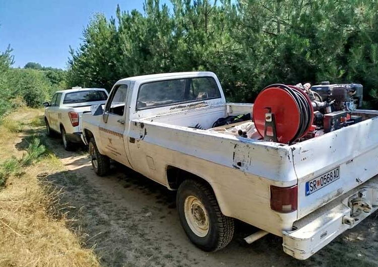 На планината Огражден – Крајниот северозападен крак на пожарот речиси целосно е ликвидиран и во моментов се работи на југозападниот крак