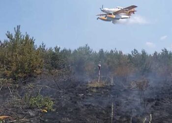 На планината Огражден – Крајниот северозападен крак на пожарот речиси целосно е ликвидиран и во моментов се работи на југозападниот крак
