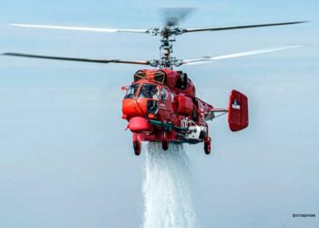 Пожарот на планината Огражден сé уште активен, денеска се гасне со помош на српски и турски хеликоптери