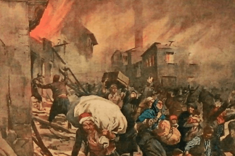 На денешен ден пред 100 години центарот на Струмица бил зафатен од голем пожар