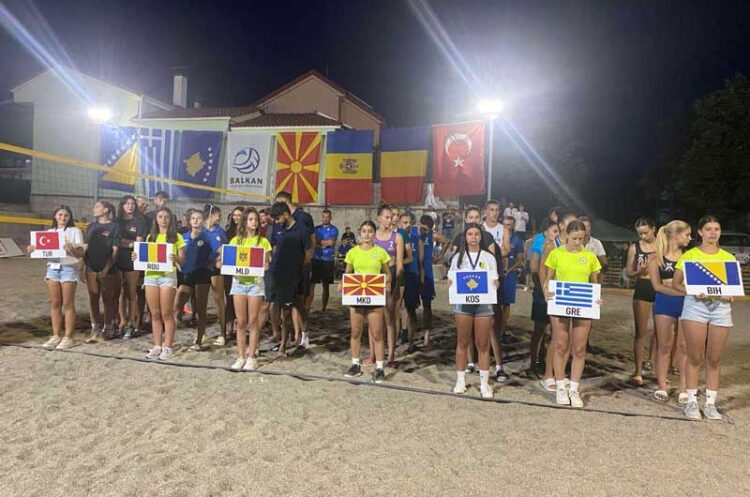 Почна Балканското првенство во одбојка за играчи до 22 години во струмичко Ново Село