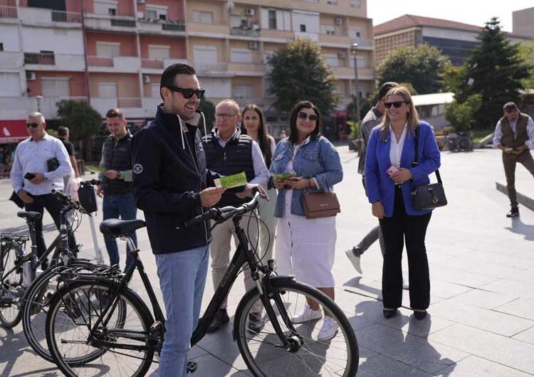 Во Струмица одбележана Европската недела на мобилност – градоначалникот Костадинов најави дополнителни 5.4 километри нови велосипедски патеки