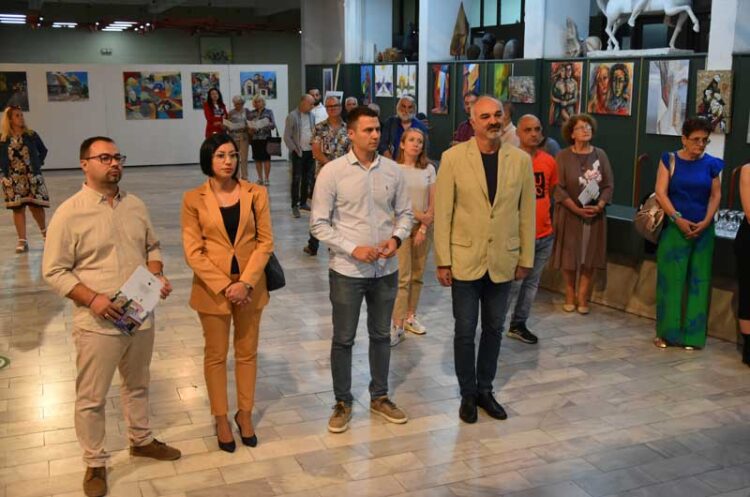 Поставена изложба на делата создадени на годинашната 61. Меѓународна Струмичка ликовна колонија