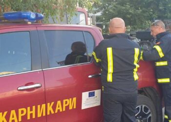 Пожар во куќа во Ново Село