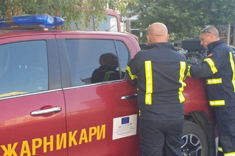 Пожар во куќа во Ново Село