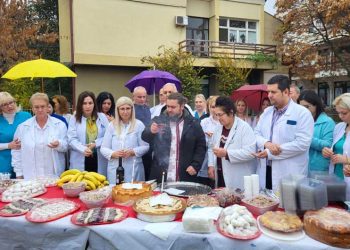 Лекарите од ЈЗУ „Општа Болница“ Струмица го одбележаа празникот на вечните лекари Св. Козма и Дамјан