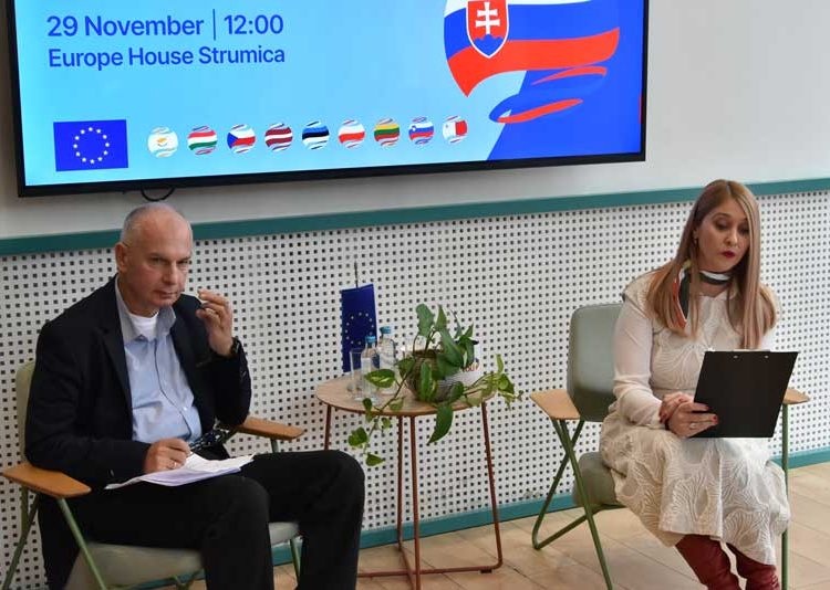 Амбасадор на Словачка во Europe House во Струмица – настан посветен на 20 години од најголемото проширување на ЕУ