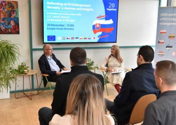 Амбасадор на Словачка во Europe House во Струмица – настан посветен на 20 години од најголемото проширување на ЕУ