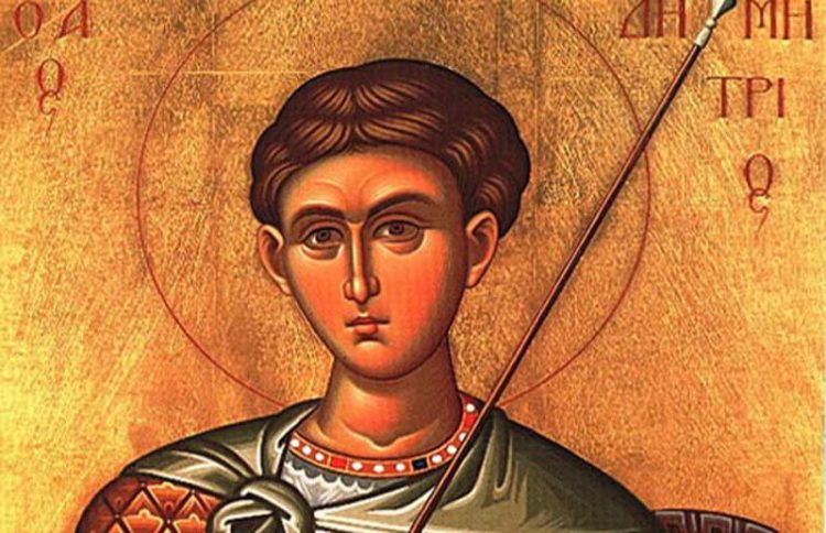 Православните верници денеска го прославуваат Светиот великомаченик Димитриј