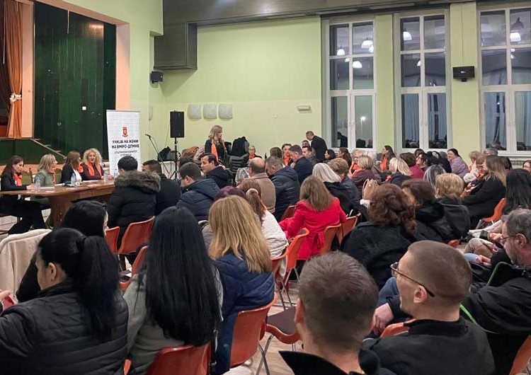 Унијата на жени на ВМРО-ДПМНЕ одржа Трибина – „Стоп за насилството над жената“