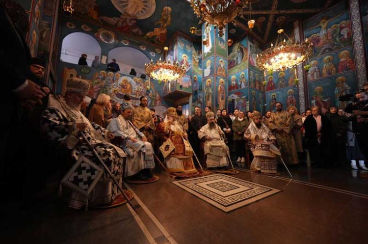 Утрово во „Св. Петнаесет“ се одржа Света Божествена литургија во чест на Светите Петнаесет Тивериополски свештеномаченици