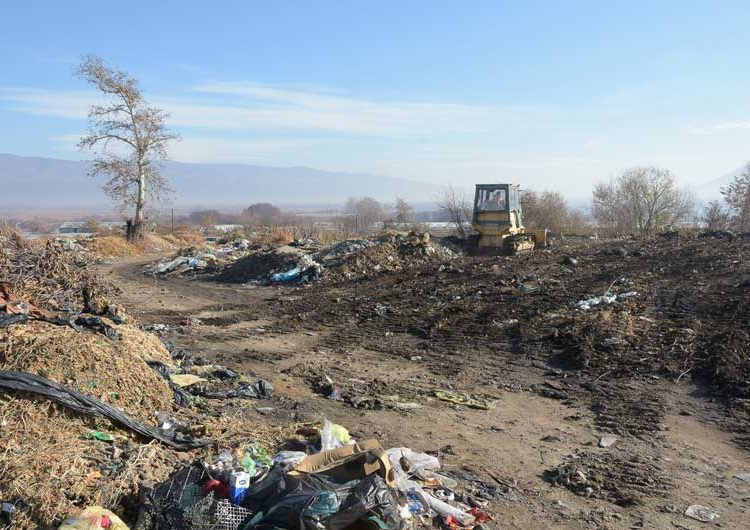 Во акцијата на ЈПКД „Комуналец“ за чистење на дивите депонии само од депонијата во Муртино е собрано 320м³ отпад