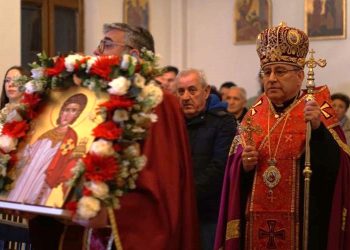 Во Католичката црква „Раѓање на Свети Иван Крстител“ во Струмица изложени моштите на Свети Стефан