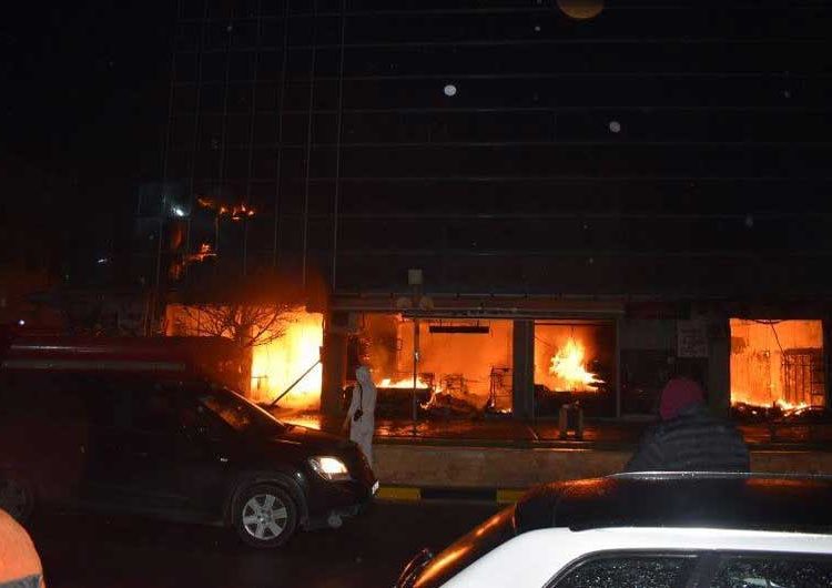 ФОТО: Пред 4 години голем пожар го зафати Трговскиот центар „Глобал“ во Струмица