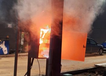 Се запали електрична табла на „Климент Охридски“