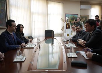 Евроамбасадорот Михалис Рокас денеска беше во посета на Струмица