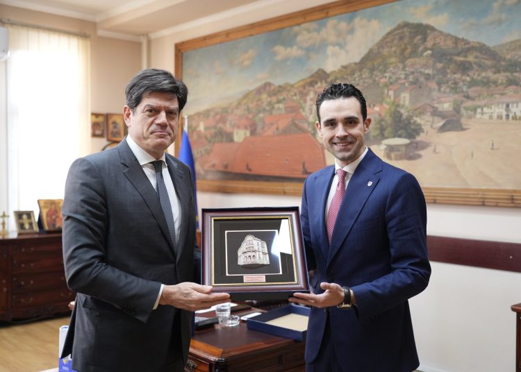 Евроамбасадорот Михалис Рокас денеска беше во посета на Струмица