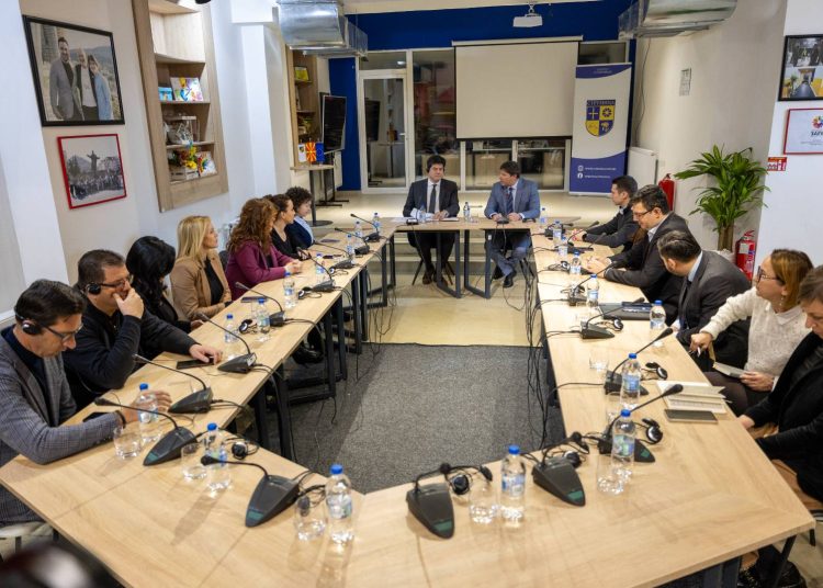 Евроамбасадорот Михалис Рокас денеска беше во посета на Струмица