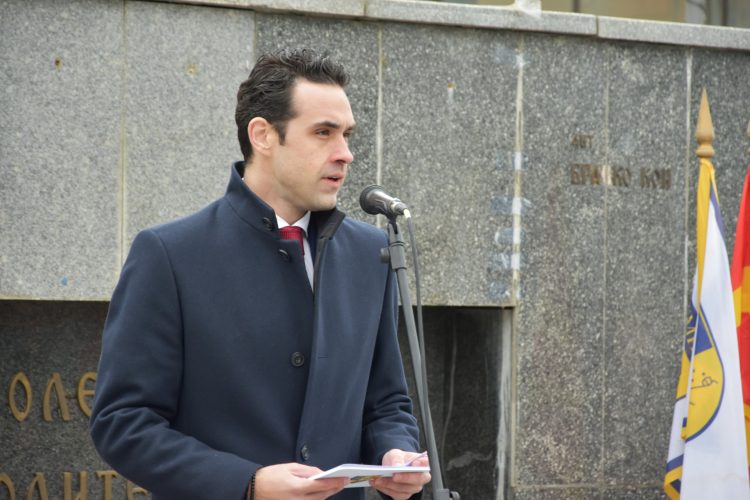 Костадинов: Од Гоце Делчев треба да учиме како во денешни услови да се однесуваме кон татковината