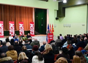 Струмичките социјалдемократи избраа нов состав на Извршен и Надзорен Одбор – присуствуваше и лидерот Венко Филипче