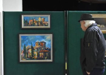 Во Струмица отворена изложбата „Пријателство“ со 20-тина дела на ликовни уметници од Македонија, Бугарија, Србија, Црна Гора и Шпанија